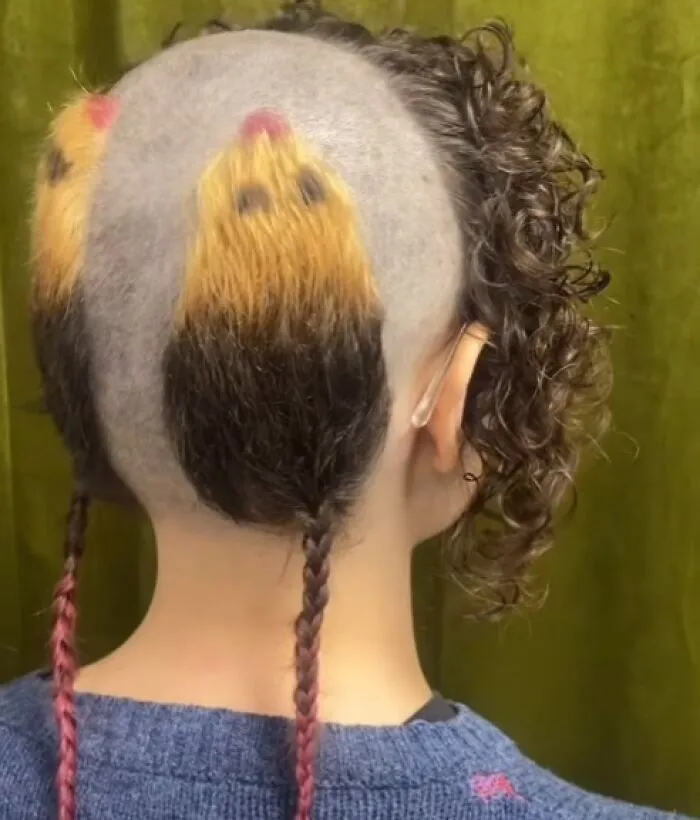 32 Cortes de pelo tan ridículos que son para llevar sombrero hasta que vuelva a crecer