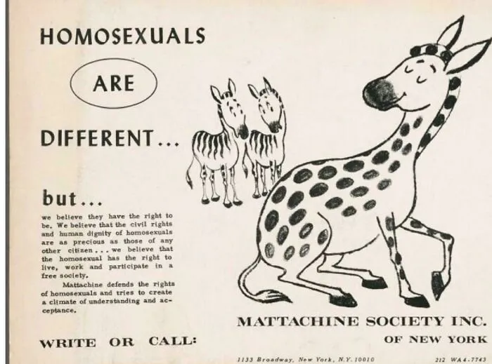 Homosexuals Are Different, Mattachine Society Of New York, 1960