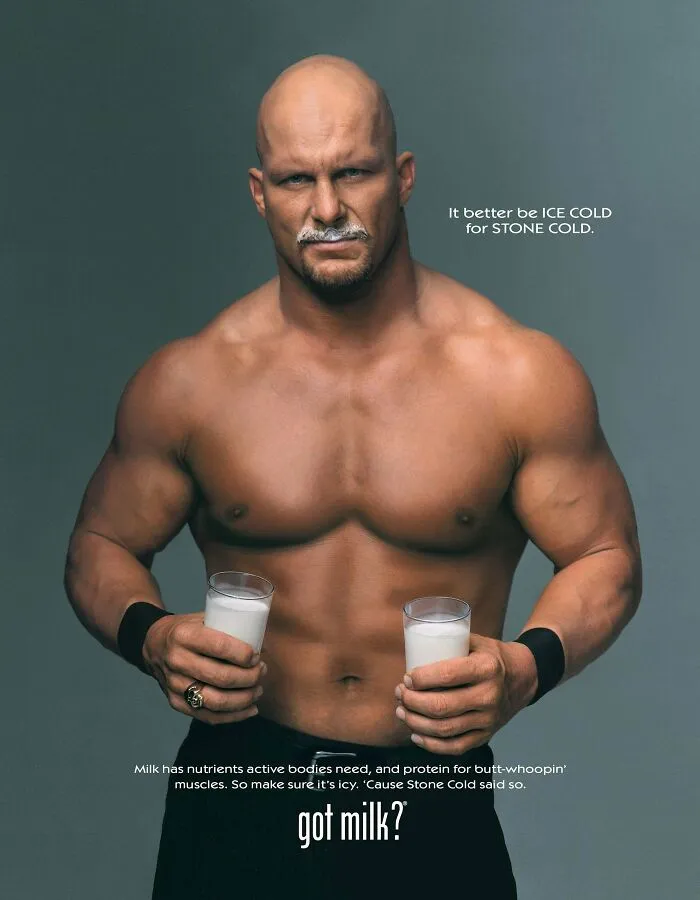 Anuncios Got milk para beber más leche, 1999