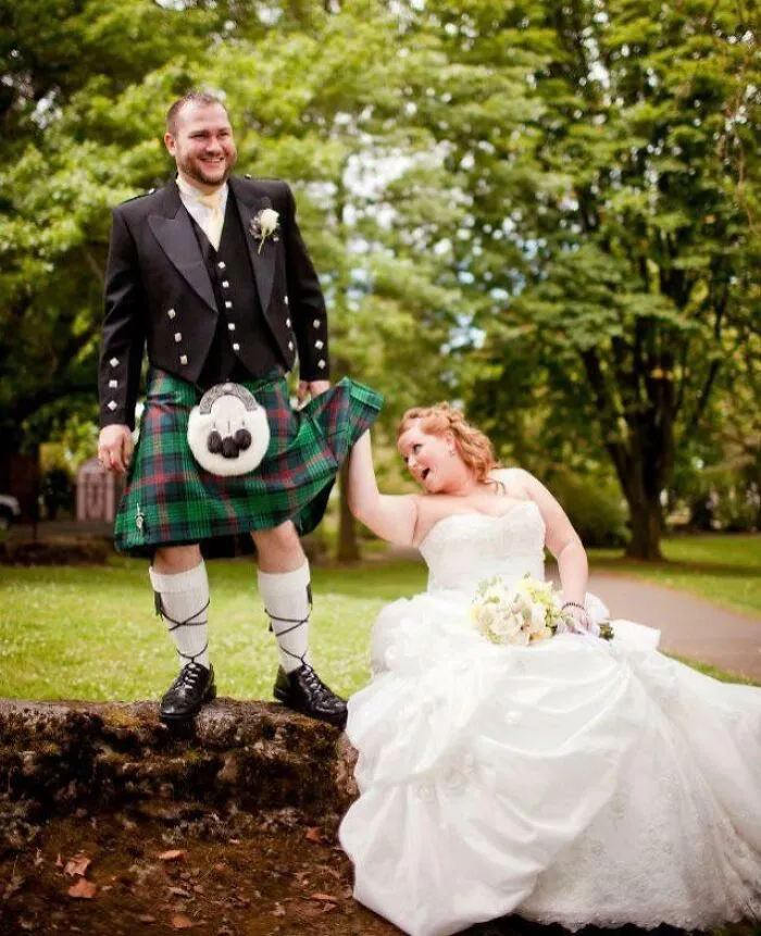 Compartimos nuestras fotos de boda favoritas. Aquí está la mía, de hace 9 años.