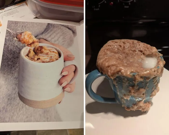 My High Wife's Attempt At A Mug Cake