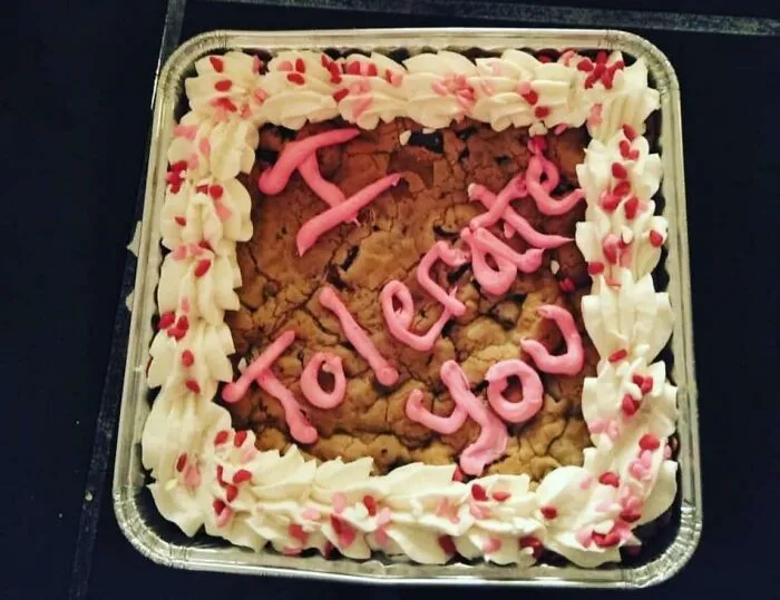 My Wife Made Me A Cake For Valentine's Day