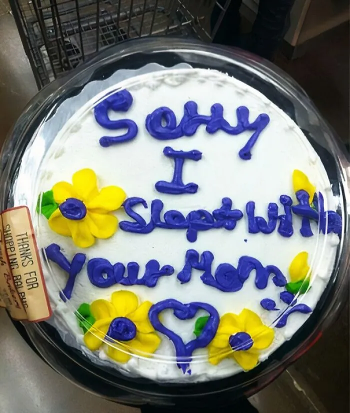 Birthday Cake From Dad