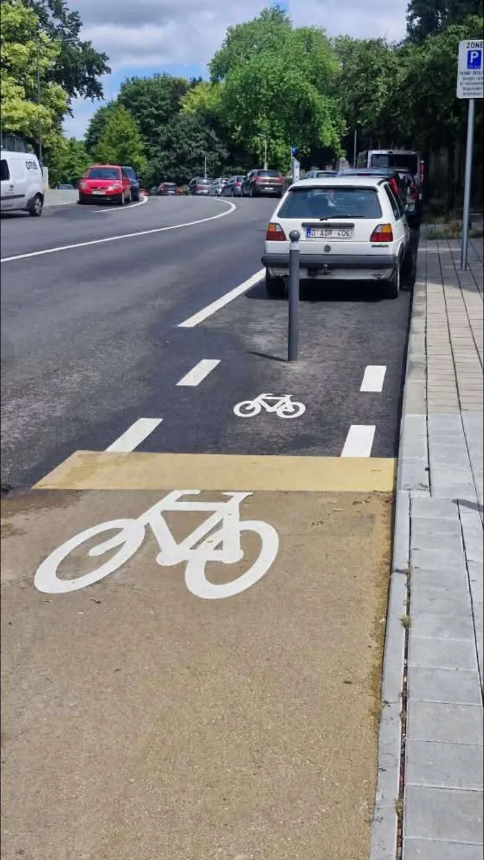 Ruta de bicis en Bélgica