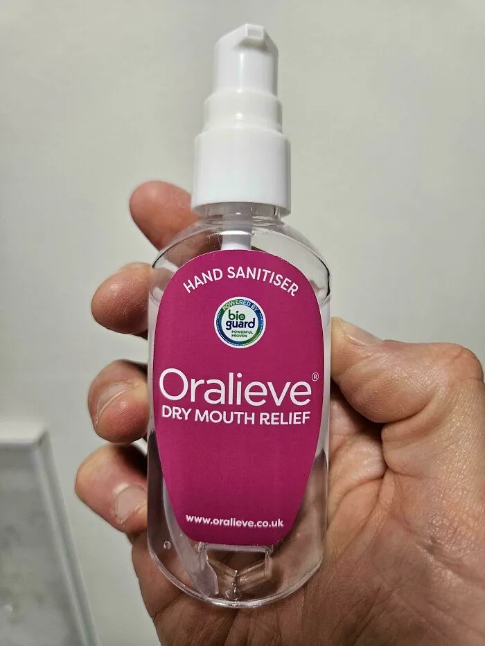 Terrible Design For A Hand Gel I Got As A Freebie From A Rep