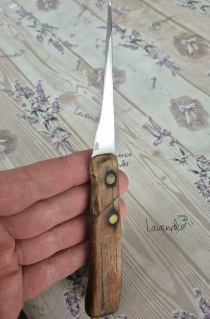 A Worn Down Knife Of My Grandma. Supposedly 40 Years Old