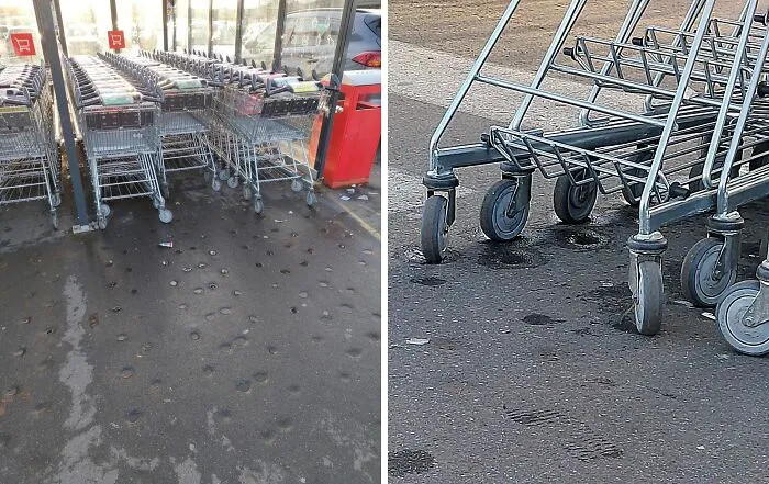 Shopping Cart Parking Place