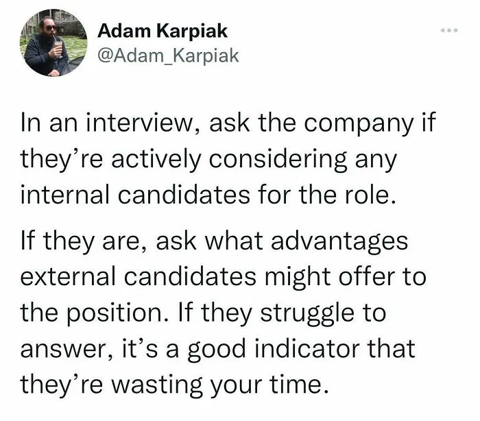 Solid Advice From The Man Himself