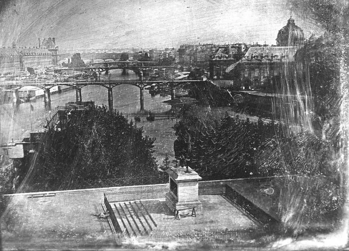 El Sena visto desde el Pont Neuf en París, 1836–1839
