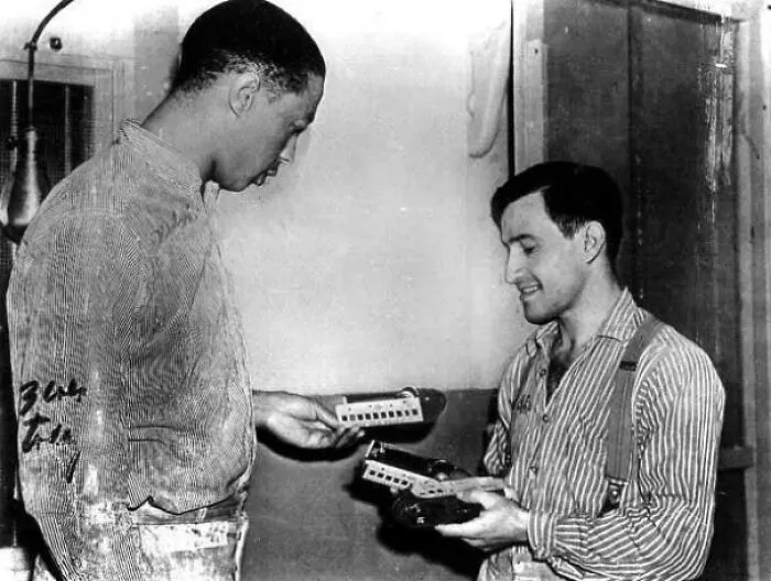 Joe Arridy (Right), Nicknamed "Happiest Prisoner On Death Row"