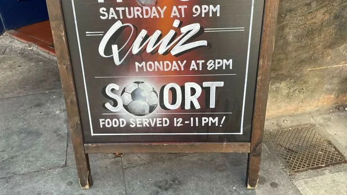 If Only There Was A Letter In That Word That Resembled A Football