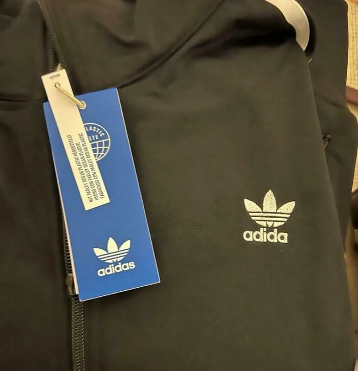 "Adida" Adidas Jacket Is Missing An "S" (Bought From The Official Website)