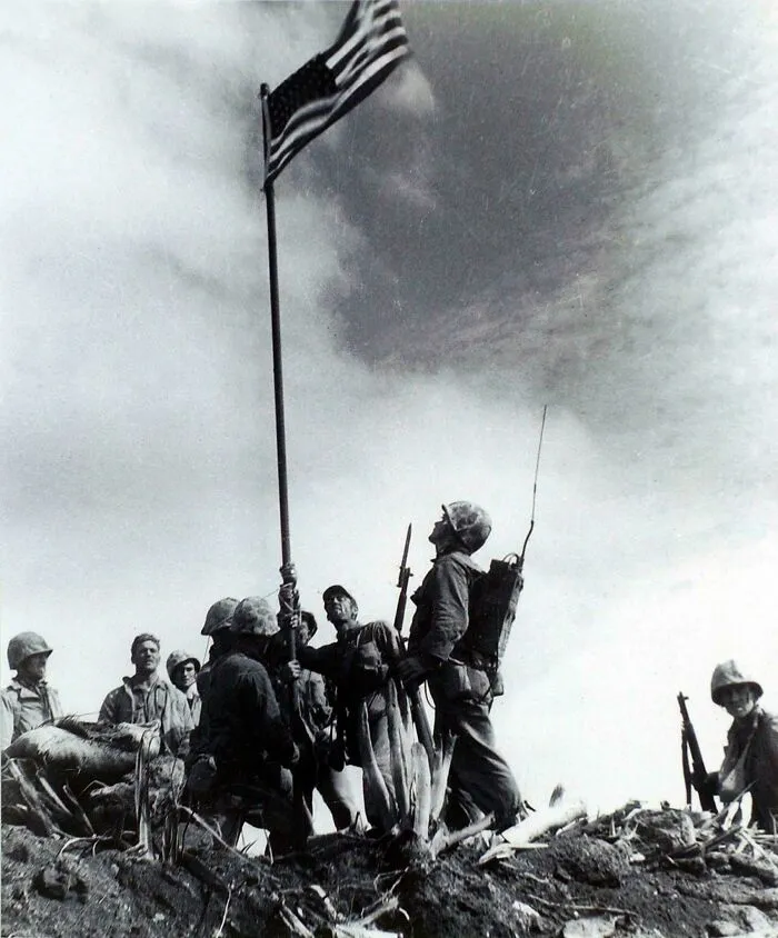 The Real Iwo Jima Flag Raising