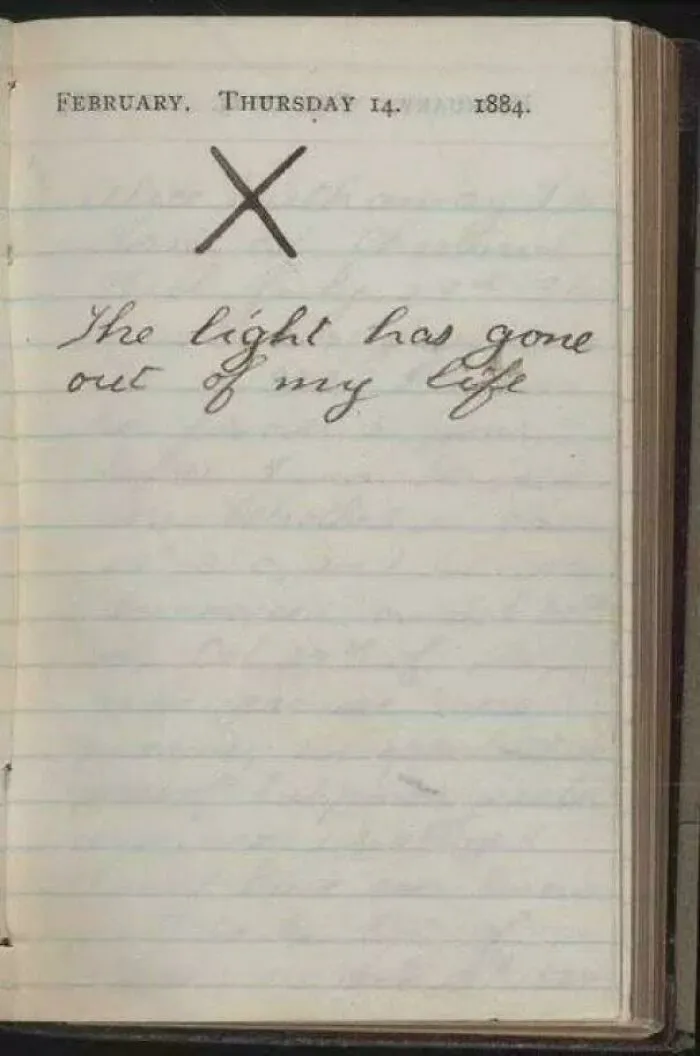 Theodore Roosevelt’s Diary Entry On The Day His Wife And Mother [Passed Away]