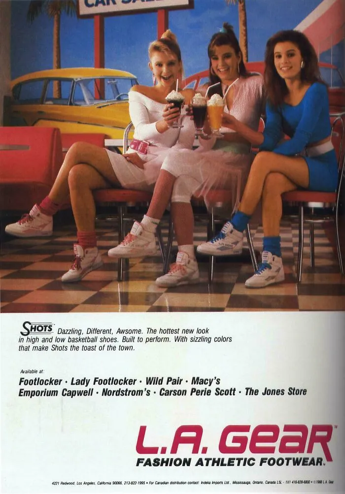 L.A. Gear Ad (1988)