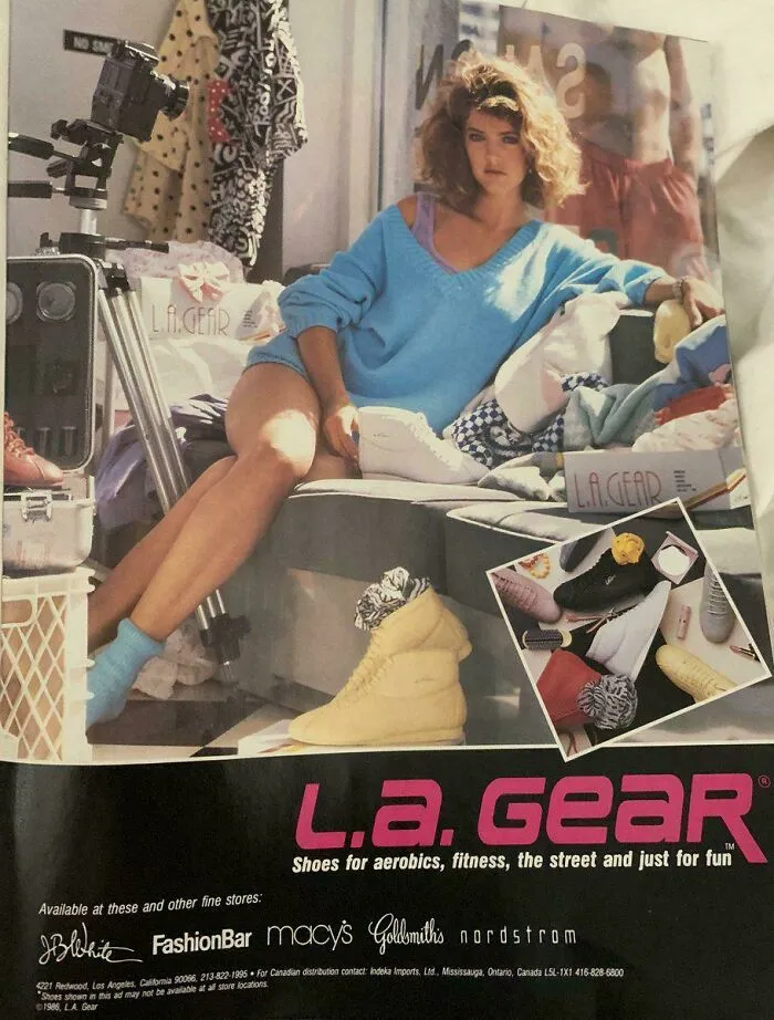 L.A. Gear Ad (1986)