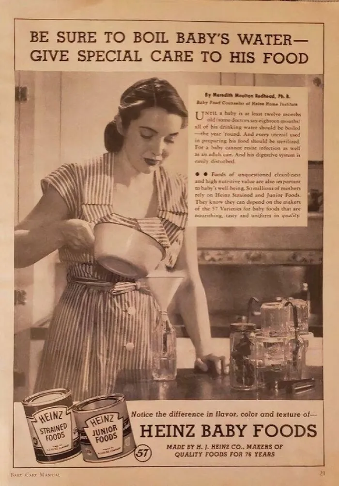 1945 Ad From Heinz Baby Foods