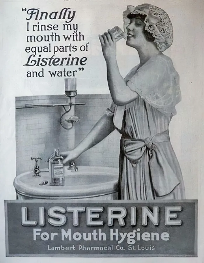 Listerine Ad (1916)