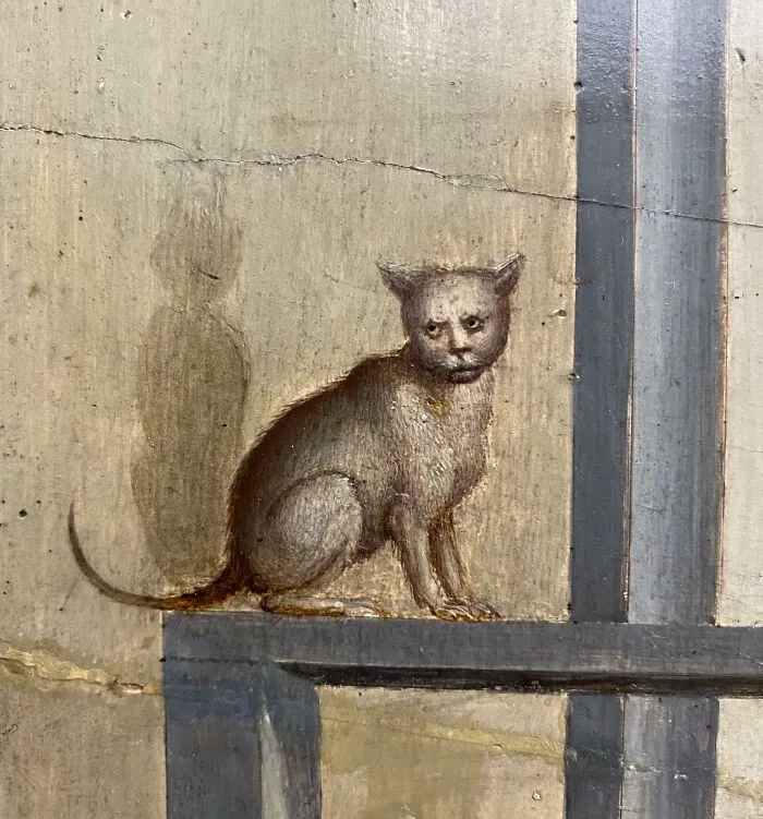 Spotted This Guy At The Gemäldegalerie In Berlin Last Year, He Looks Like A Grumpy Old Man