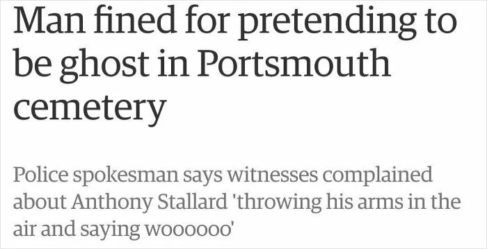 But Ghosts Are Pretend