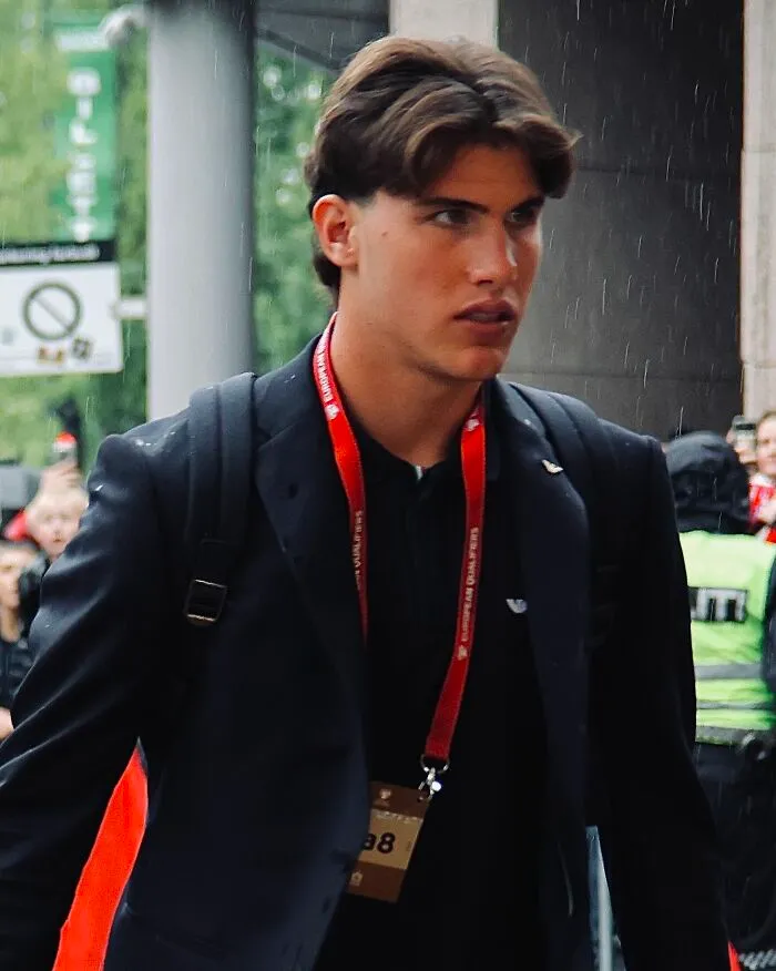 Footballer Cesare Casadei, 23