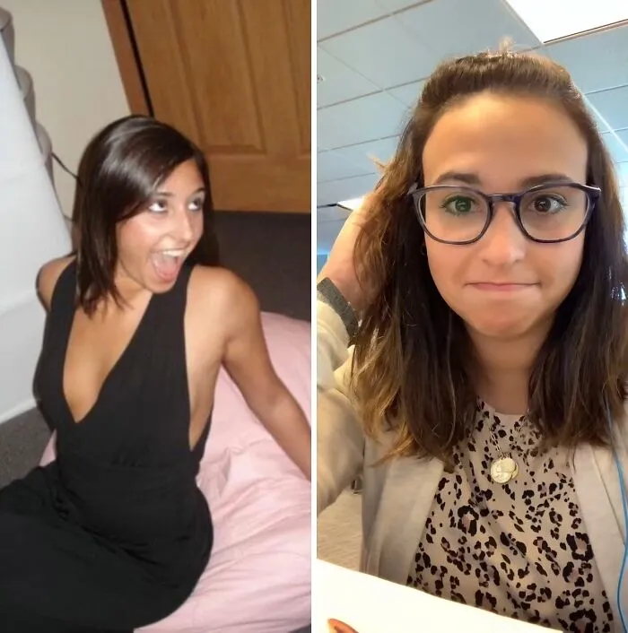 35 Personas que “brillaron” muy de jóvenes comparten sus fotos en un desafío sobre “echarse a perder”