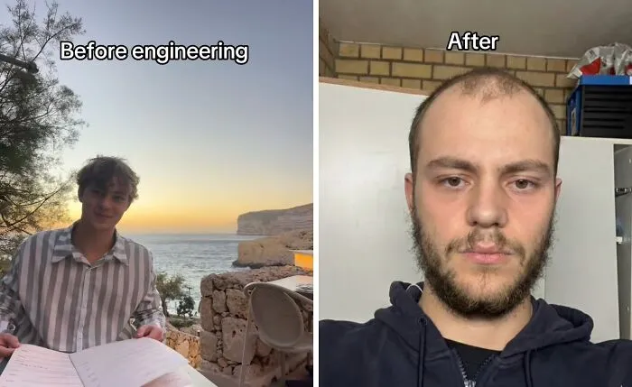 35 Personas que “brillaron” muy de jóvenes comparten sus fotos en un desafío sobre “echarse a perder”