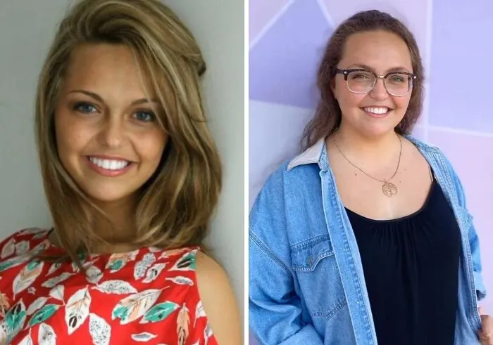 35 Personas que “brillaron” muy de jóvenes comparten sus fotos en un desafío sobre “echarse a perder”