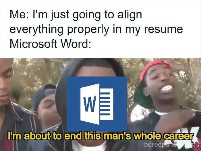 53 Hilarious Resume Memes That Might Be Painfully Relatable