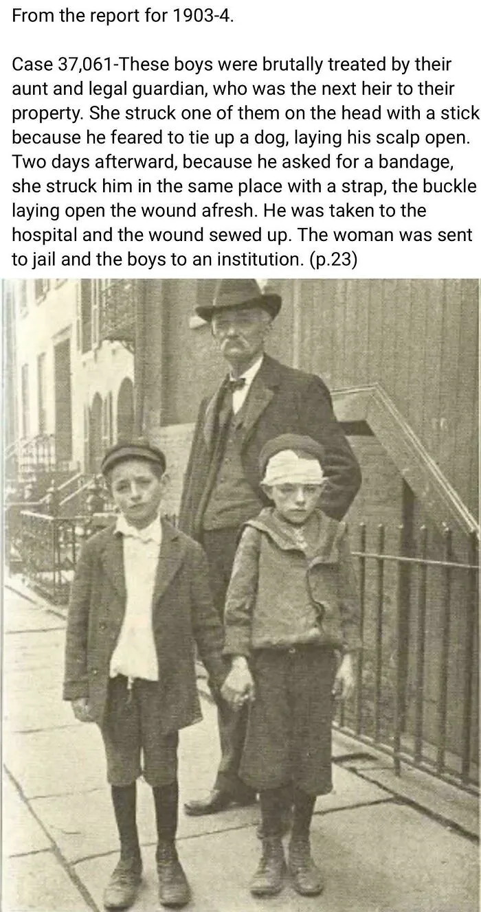 Case Report Of Brooklyn Society For The Prevention Of Cruelty To Children 1903-04
