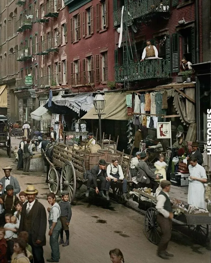 La vida en Little Italy, Nueva York, principios del siglo XX