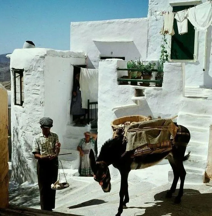 La vida en las islas griegas en la década de 1960