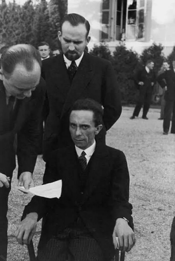 Eyes Of Hate Of Joseph Goebbels