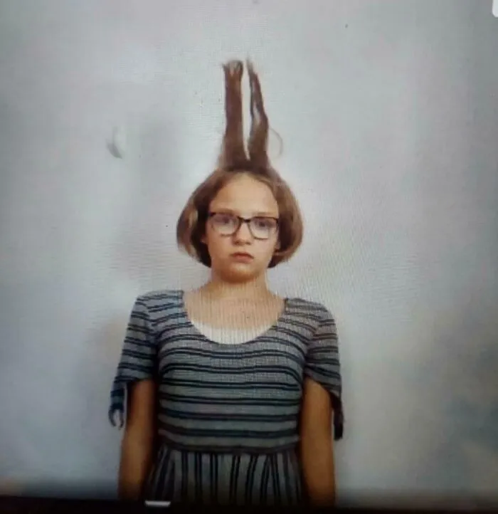 La vez que me hicieron la foto escolar luciendo así