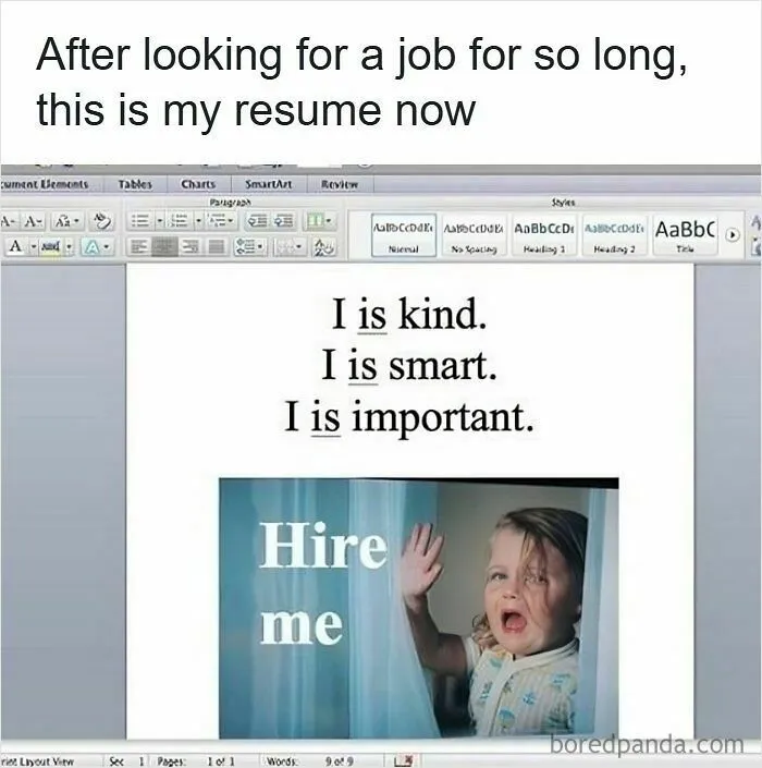 53 Hilarious Resume Memes That Might Be Painfully Relatable