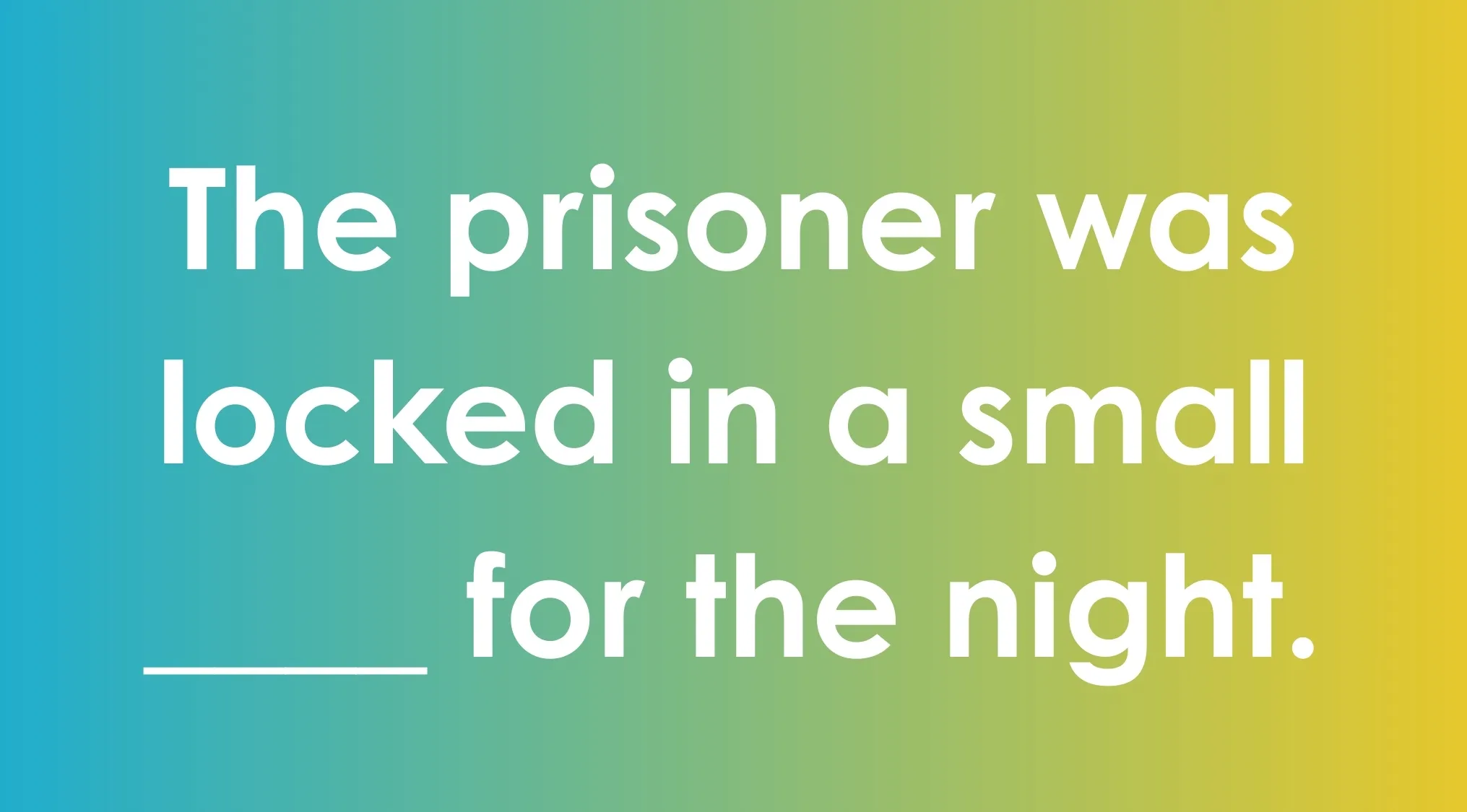 Sentence with a blank to fill in error-free, focusing on commonly confused words in a gradient background.