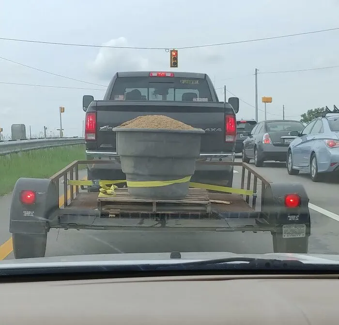 It's Times Like These I Wish I Had A Dash Cam. He Didn't Make It Through The Left Turn