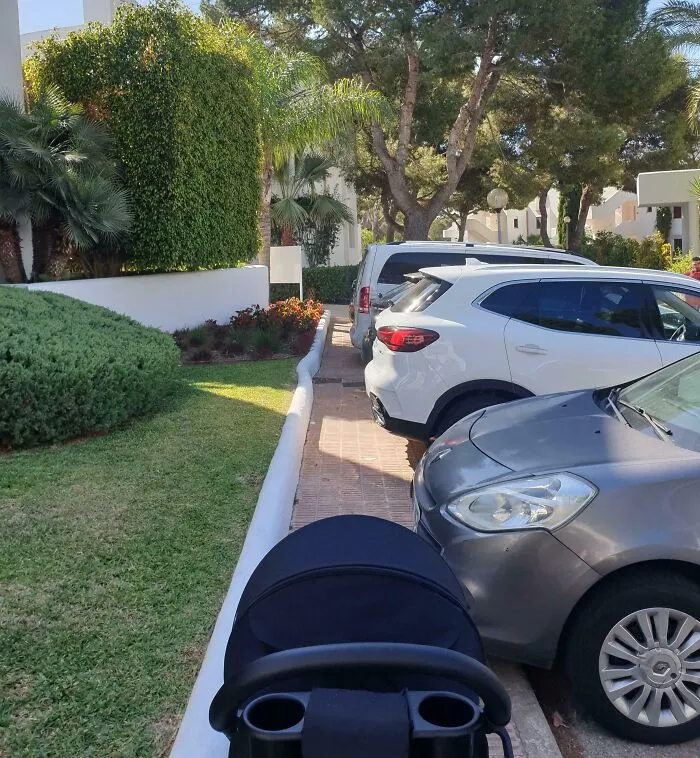 I Wish I Could Use The Sidewalk Instead Of Using The Road With The Stroller