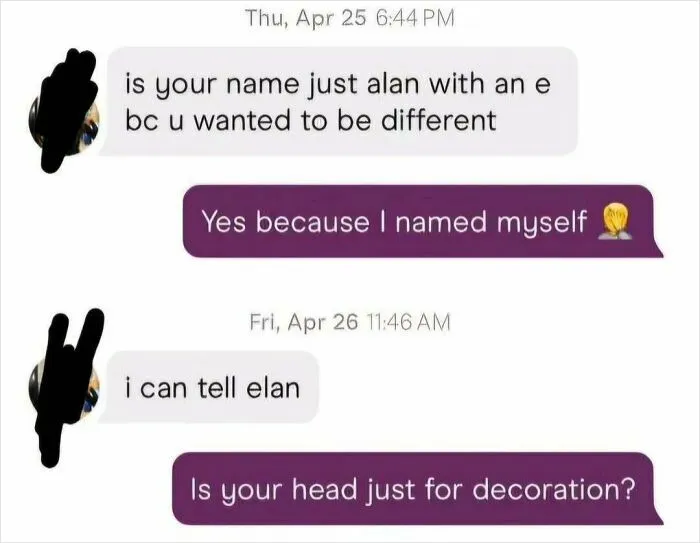 “Is Your Head Just For Decoration?”: 25 Times People Didn’t Hold Off On Dating Apps