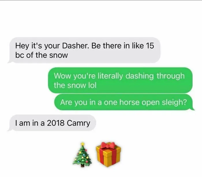 Delivering Christmas Cheer