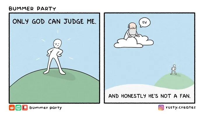 "I Just Want People To Laugh": 28 New Bummer Party Comics Packed With Surprising Twists