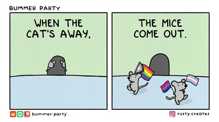 "I Just Want People To Laugh": 28 New Bummer Party Comics Packed With Surprising Twists