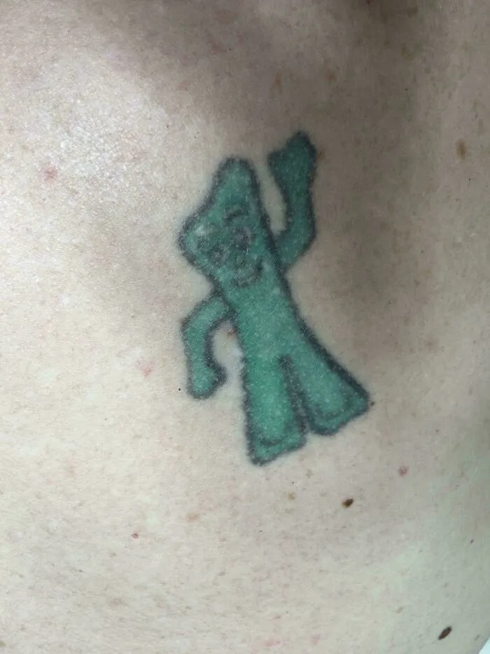 Mi primer tatu, hecho en 1994, tenía 15 años