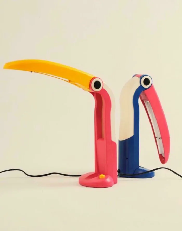 Toucan Lamp By H.t. Huang (1980s)