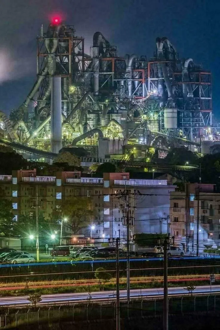 Mitsubushi Cement Plant Kyushu, Japan