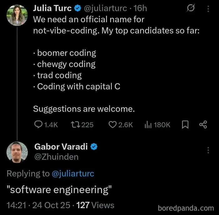 Vibecodingisthefutureexceptifyouarewritingsoftware