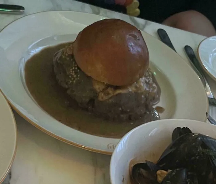 My Friend Ordered A Hamburger And Got Whatever This Is