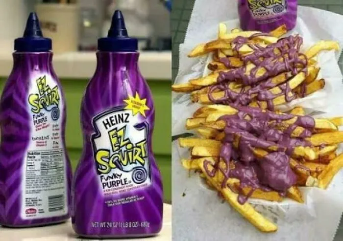 The Early 2000s Were An Especially Stupid Time For Food. Remember The Special Colored Bottles Of Ketchup?