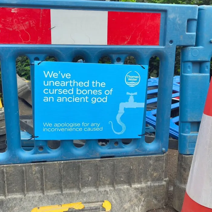 Finally, A Worthy Excuse For Roadworks
