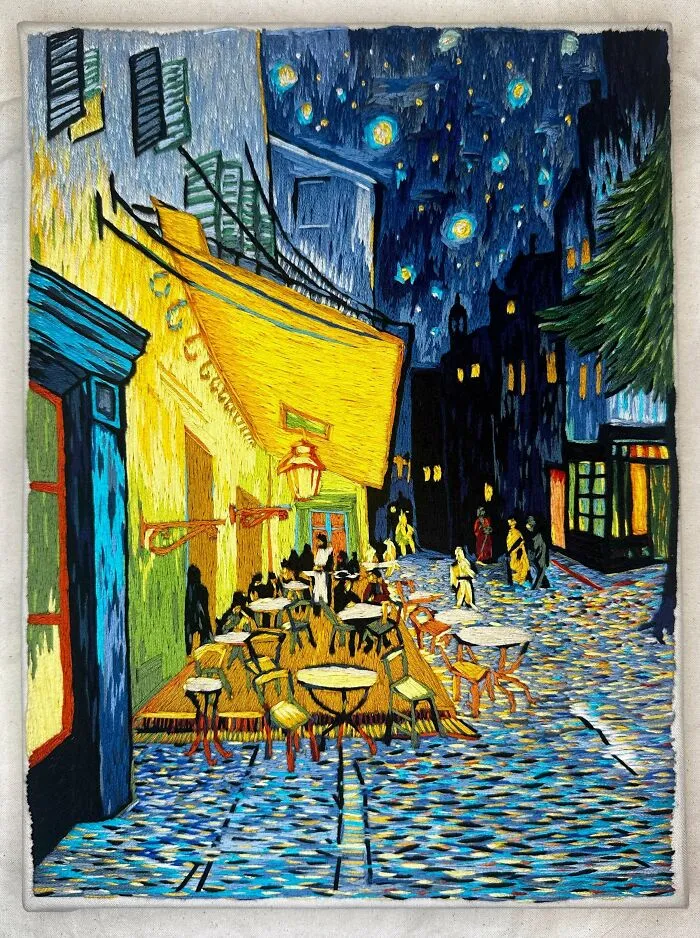 I Finally Finished This Van Gogh Painting!! 🌃